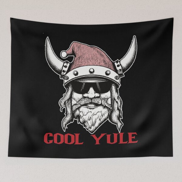 Item preview, Viking Santa Cool Yule Christmas Winter Solstice designed and sold by ittybittyowl.