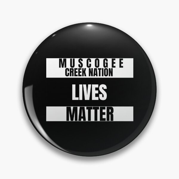 Item preview, MUSCOGEE CREEK NATION LIVES MATTER designed and sold by TipyukwBeadwork.
