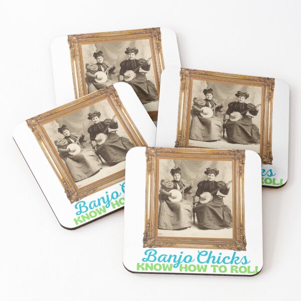 Item preview, Banjo Chicks Know How to Roll designed and sold by Kalligraphika.