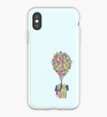 Vinilo o funda para iPhone Balloon House