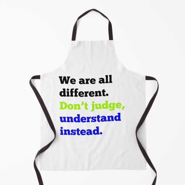 Item preview, Todos somos diferentes. No juzgues, en cambio comprende. designed and sold by FitzroyFriends.