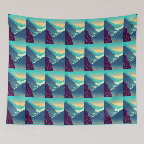 Item preview, VALLEY AND MOUNTAIN VIEW designed and sold by sailorsam1805.
