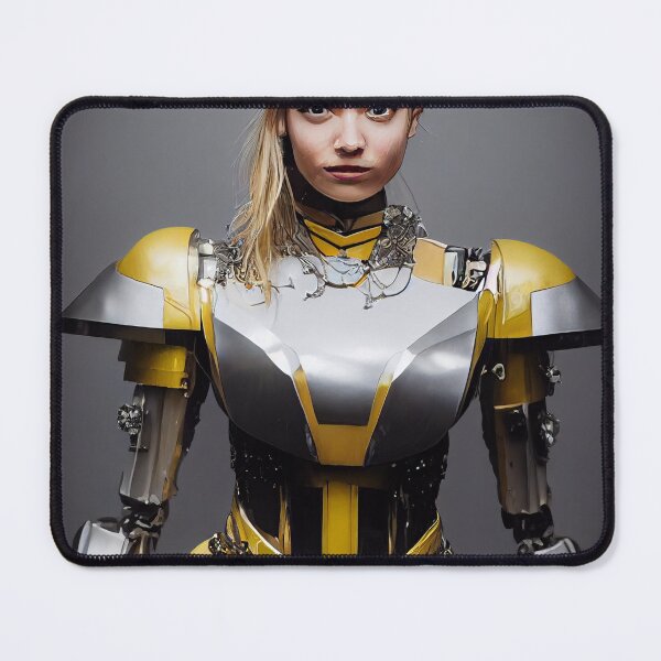 Item preview, Futuristic Glorious Armored Cybernetic Paladin fighter designed and sold by Stanley de Wekker.