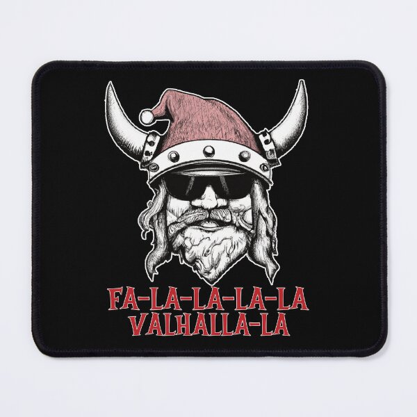 Item preview, Valhalla La La Viking Santa Cool Yule Christmas Winter Solstice designed and sold by ittybittyowl.