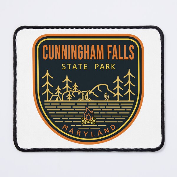Item preview, Cunningham Falls State Park Shield Logo designed and sold by VanyaKar.