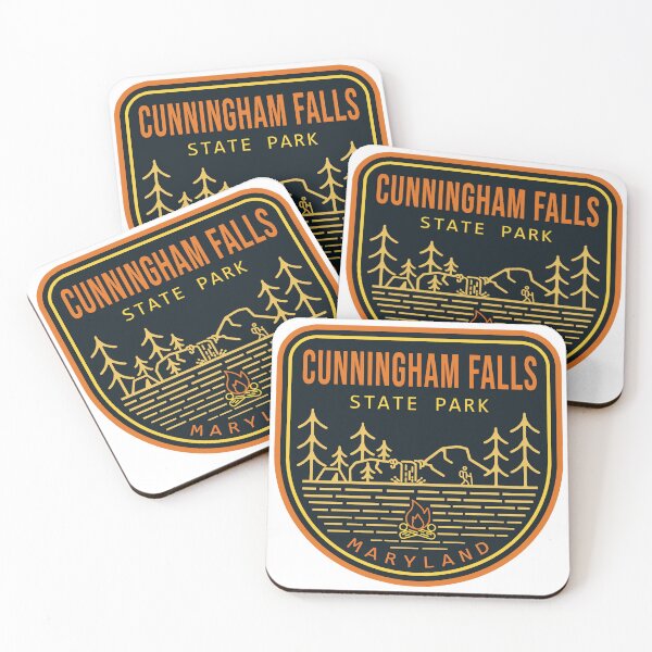 Item preview, Cunningham Falls State Park Shield Logo designed and sold by VanyaKar.