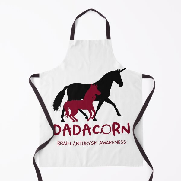 Item preview, Brain Aneurysm Awareness Dad Unicorn Dadacorn Support Brain Aneurysm Warrior  designed and sold by RunningShop.