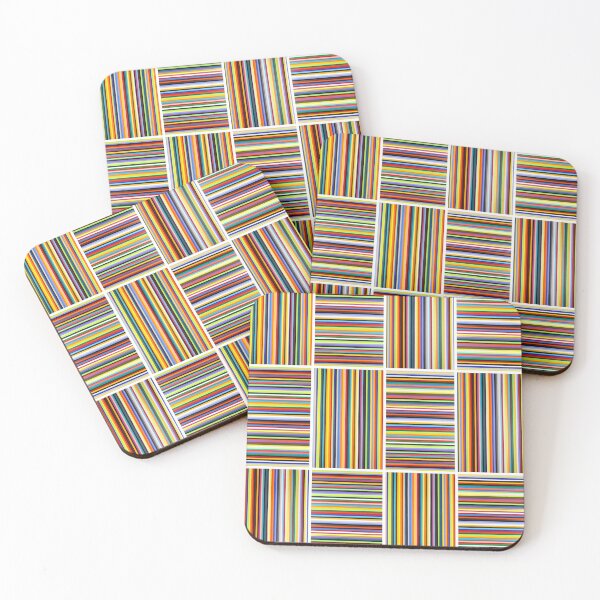 Item preview, Colorful Lines Pattern designed and sold by Kitslam Art.