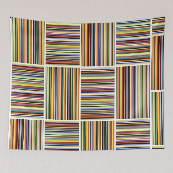 Item preview, Colorful Lines Pattern designed and sold by Kitslam Art.