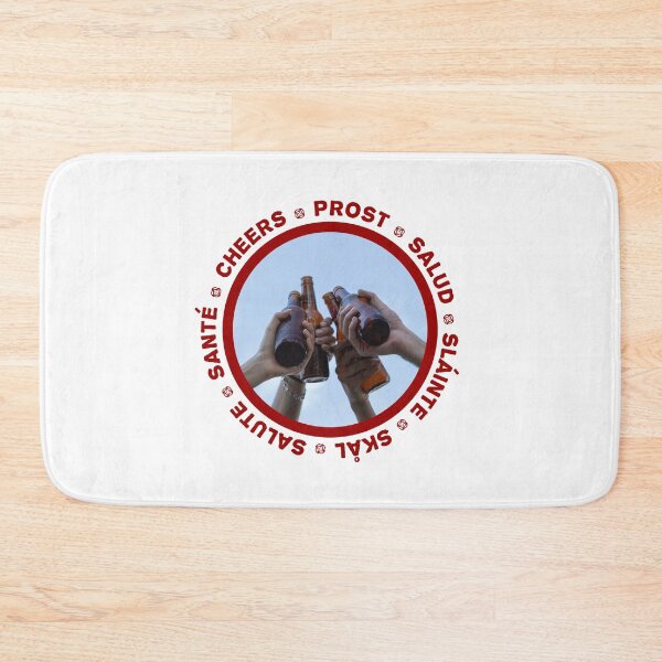 Item preview, Salud - cheers in several languages! Red! designed and sold by OptLuv.