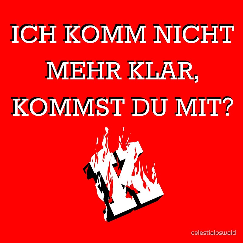 "Kraftklub Keine Nacht für Niemand Chemie Chemie Ya" Stickers by