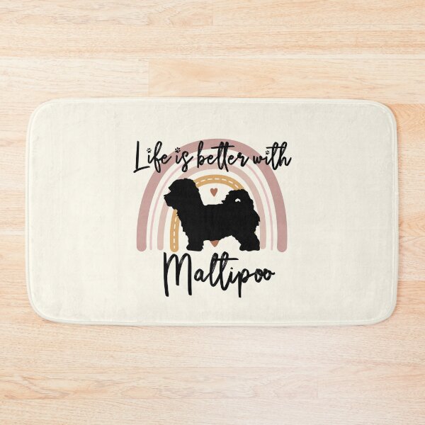 Item preview, Maltipoo Dog Rainbow Aesthetic Boho designed and sold by rafaeltto.