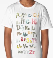 Alphabet Long T-Shirt