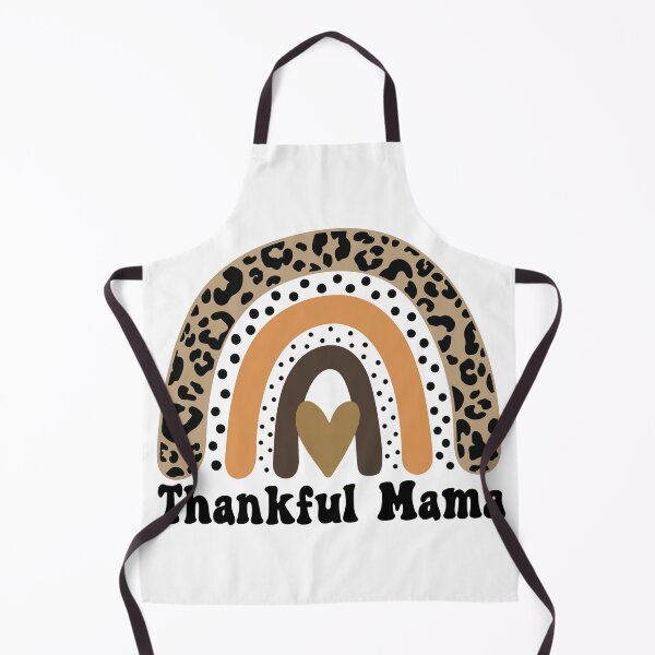 Item preview, Thankful Mama Thanksgiving Leopard Rainbow Gift Idea for Mom designed and sold by PearlMoonGrapes.