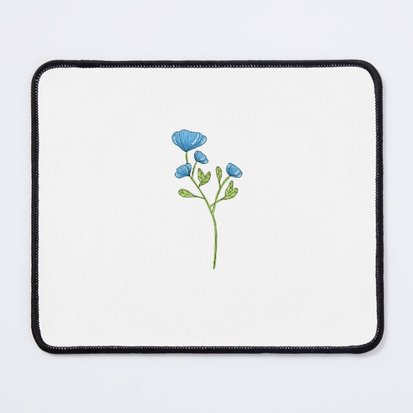 Artikelvorschau, Blaue ästhetische Tulpenblumen entworfen und verkauft von CreationCarson.