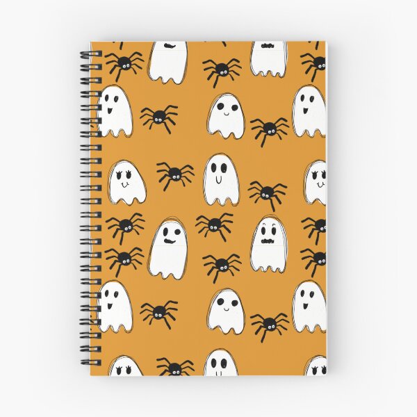 Item preview, Cute spooky ghost spider Halloween pattern designed and sold by aliciab013.