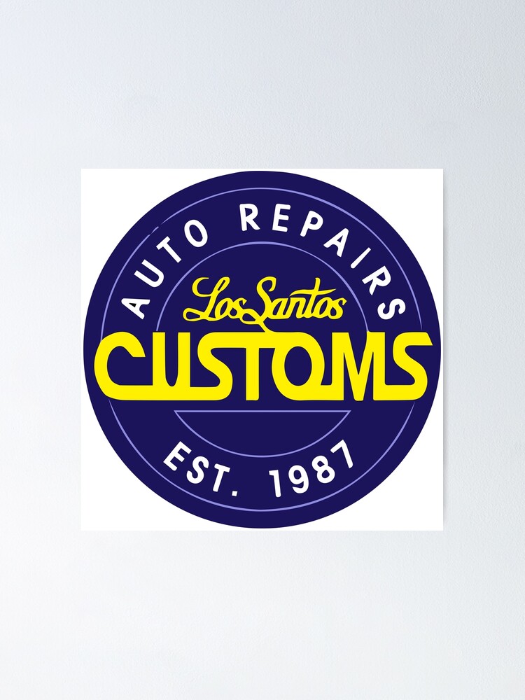 Los Santos Customs Poster