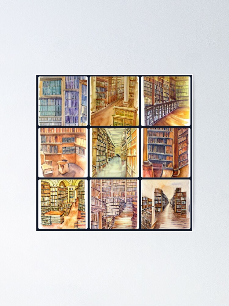 "Friends of Libraries Pack " Poster for Sale by CinderPress | Redbubble