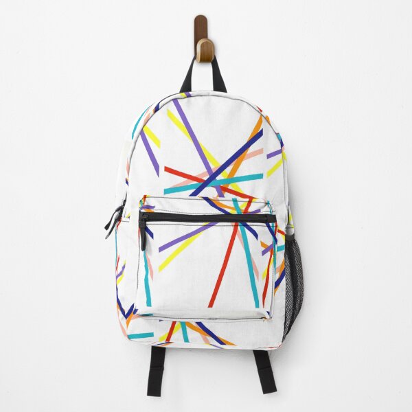 Item preview, Colorful Abstract Lines Pattern designed and sold by Kitslam Art.
