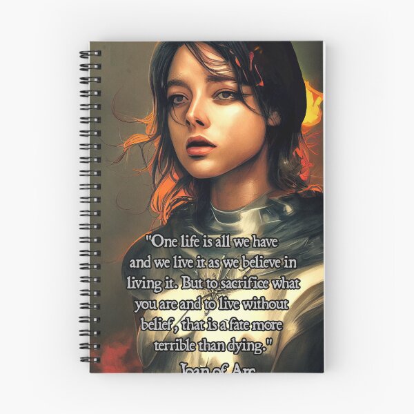 Aperçu de l'œuvre Une vie à vivre (Jeanne d'Arc) créée et vendue par NuminousYes.
