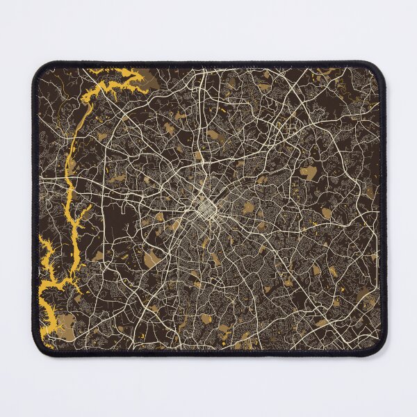 Item preview, Charlotte City Map of North Carolina, USA - Pastel designed and sold by deMAP.