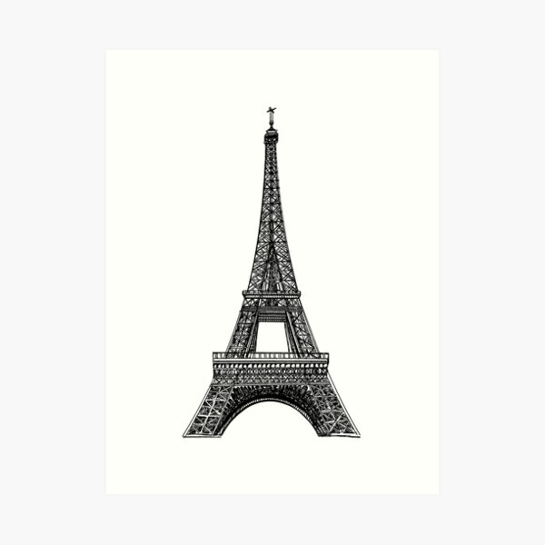 Eiffel Tower Art Print