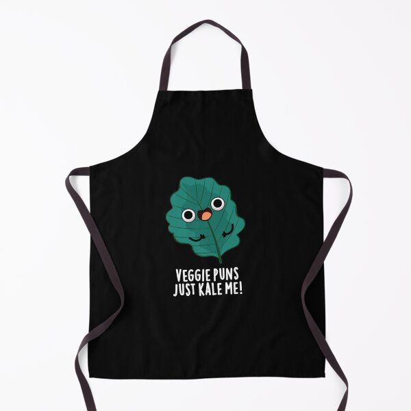 Item preview, Veggie Puns Just Kale Me Funny Food Puns (Dark BG) designed and sold by punnybone.