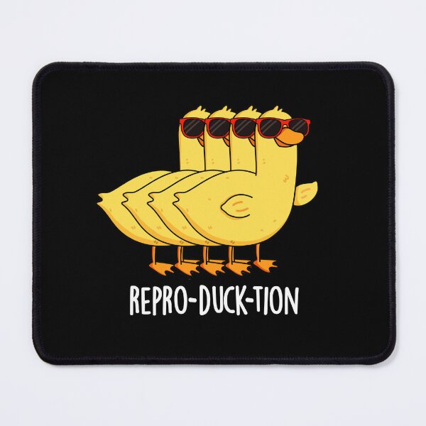 Item preview, Repro-duck-tion Funny Duck Puns (Dark BG) designed and sold by punnybone.