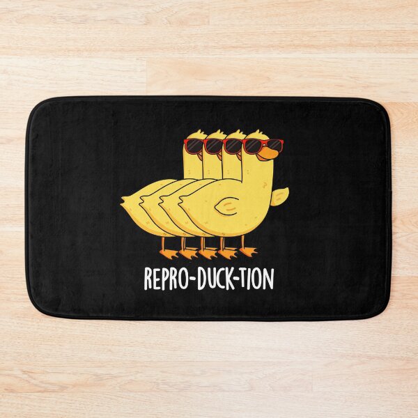 Item preview, Repro-duck-tion Funny Duck Puns (Dark BG) designed and sold by punnybone.