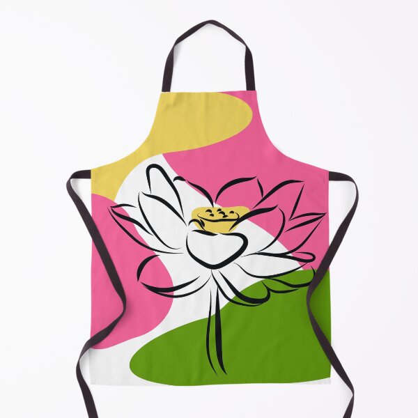Item preview, colorful minimalist lotus flower designed and sold by yessebel.