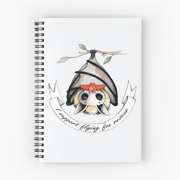 Item preview, I support flying-fox rescue designed and sold by Janine Davies.