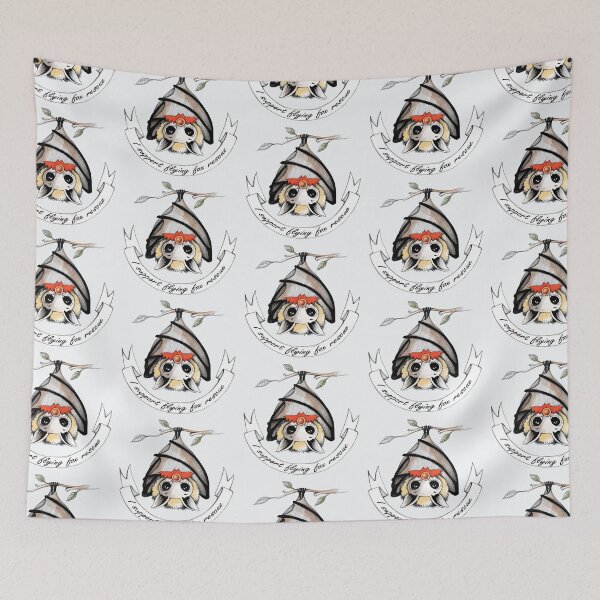Item preview, I support flying-fox rescue designed and sold by Janine Davies.