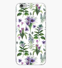 Botanische Sammlung des Aquarells Kräuter und Gewürze iPhone-Hülle & Cover