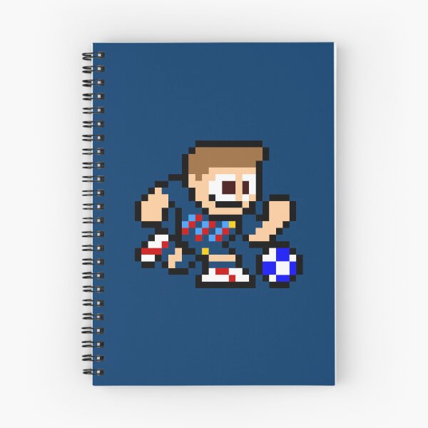 Item preview, Barcelona (8-bit Football / Soccer Player) designed and sold by The Armorsmith.