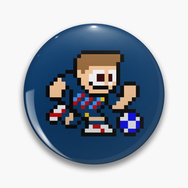 Item preview, Barcelona (8-bit Football / Soccer Player) designed and sold by The Armorsmith.