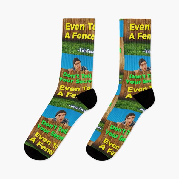 Item preview, Irish Proverb - Don't Tell Your Secret Even To A Fence designed and sold by IrishProverbs.