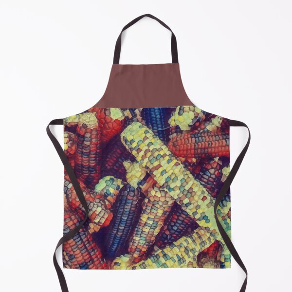 Item preview, Ornamental Corn Digital Art Print designed and sold by DelynCreates.
