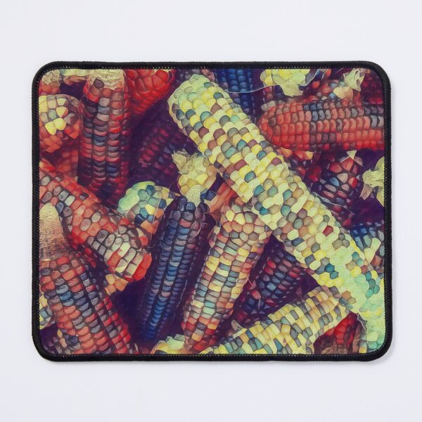 Item preview, Ornamental Corn Digital Art Print designed and sold by DelynCreates.