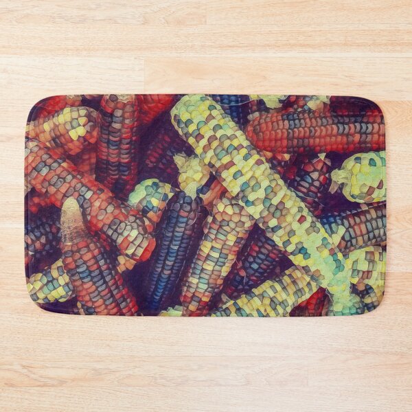 Item preview, Ornamental Corn Digital Art Print designed and sold by DelynCreates.