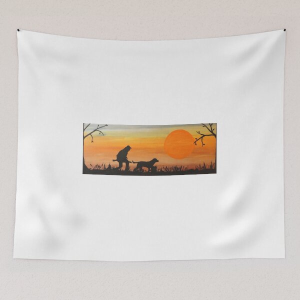 Item preview, Hunter and dog designed and sold by Rachel Olynuk.