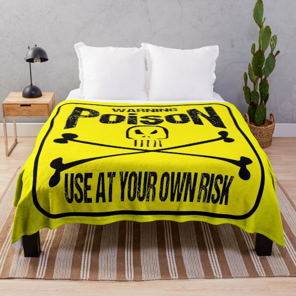 Item preview, Warning Poison Sign designed and sold by SimonSay.