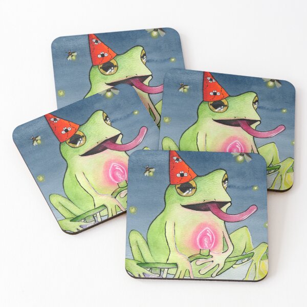 Item preview, Party Frog designed and sold by eclectickatie.