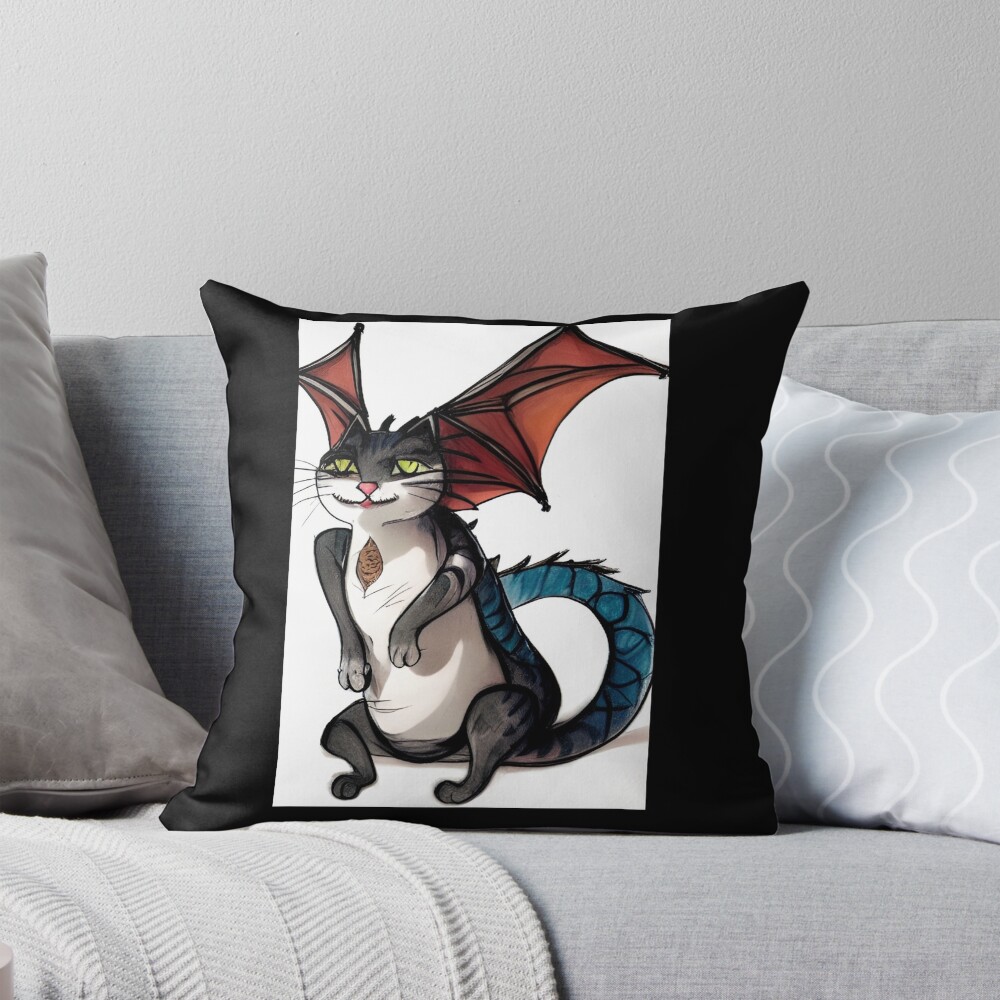 Item preview, Throw Pillow designed and sold by TiltedCode.