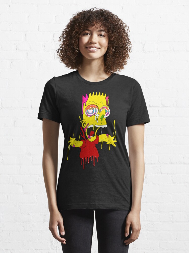 Trippy Bart Simpsons T-Shirt The Simpsons Size S-3XL