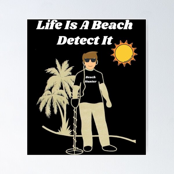Item preview, Metal Detecting Life Is A Beach Tank Top designed and sold by carmengloriapz.
