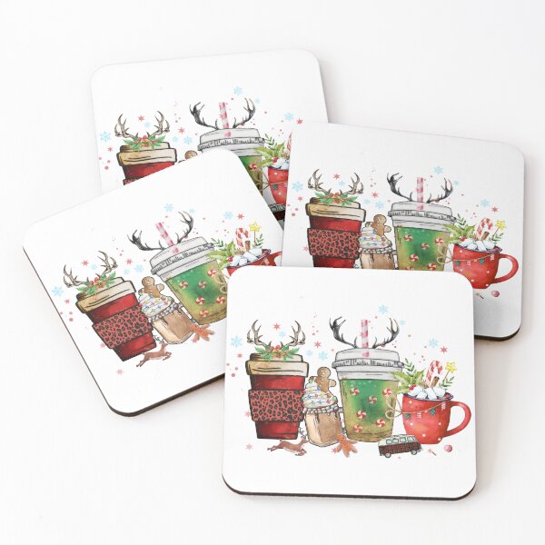 Item preview, christmas coffee elf designed and sold by jeananastore.