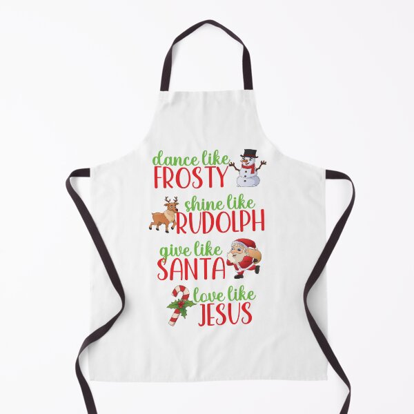 Item preview, Dance Like Frosty Shine Like Rudolph Give Like Santa Love Like Jesus designed and sold by ittybittyowl.