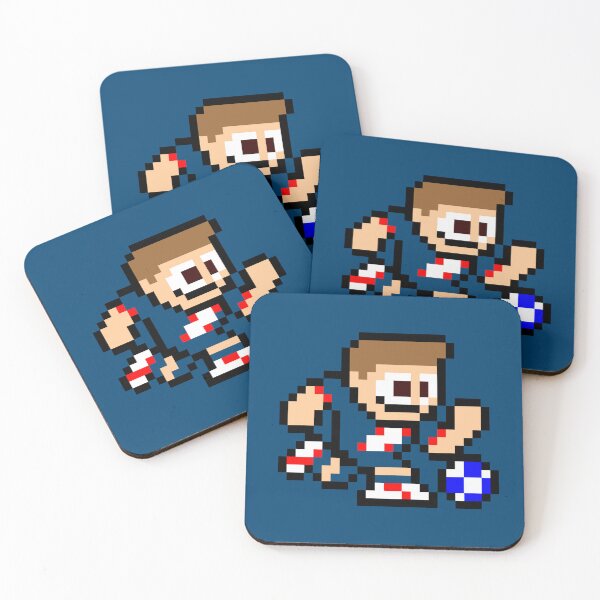 Item preview, Barcelona (8-bit Football / Soccer Player) designed and sold by The Armorsmith.