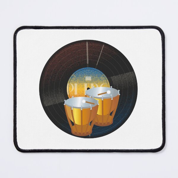 Item preview, vintage timpani player music designed and sold by ApurwaArtShop.