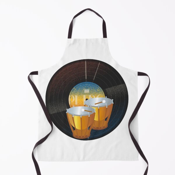 Item preview, vintage timpani player music designed and sold by ApurwaArtShop.